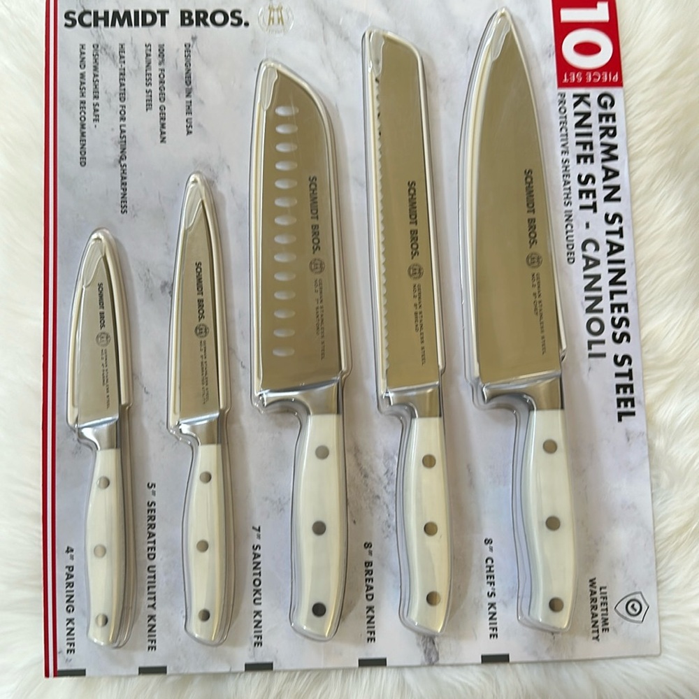 Schmidt Brothers 10 piece knife set
